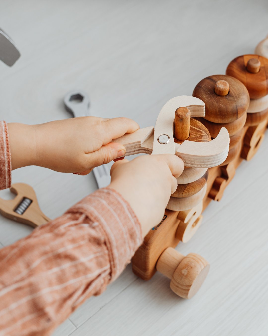 Giocattoli in legno fatti a mano - giocattoli per bambini - idee regalo per bambini - Giocattoli Montessori
