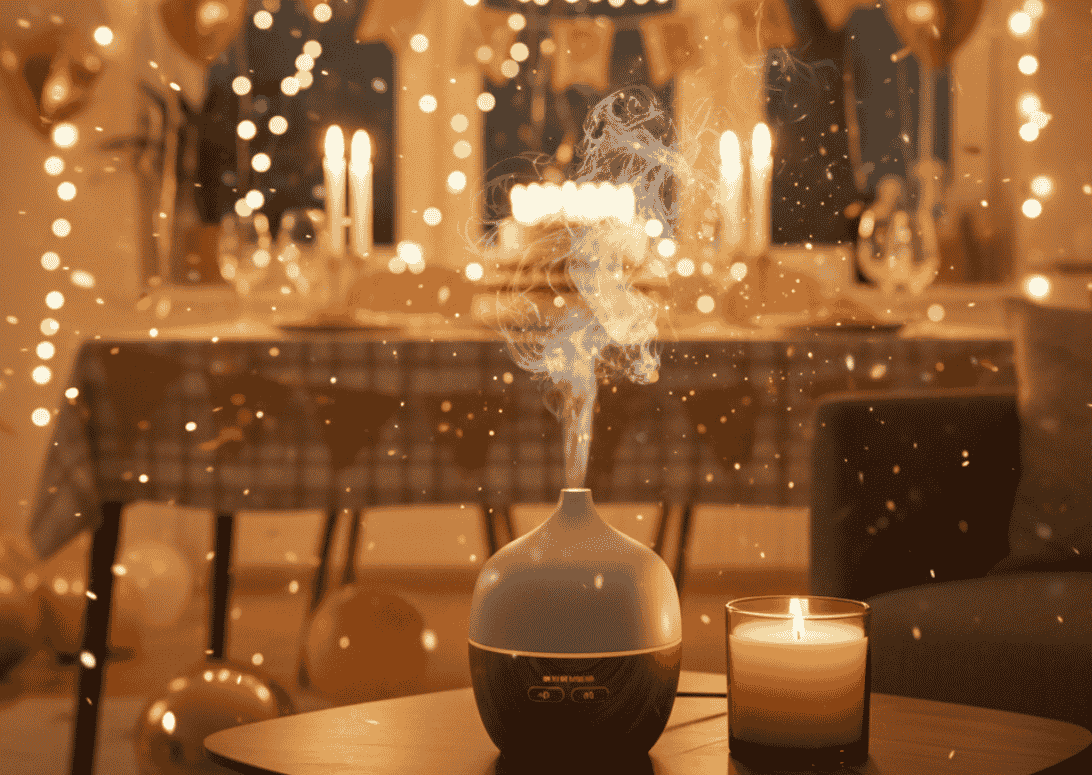 profumare l'ambiente durante le feste