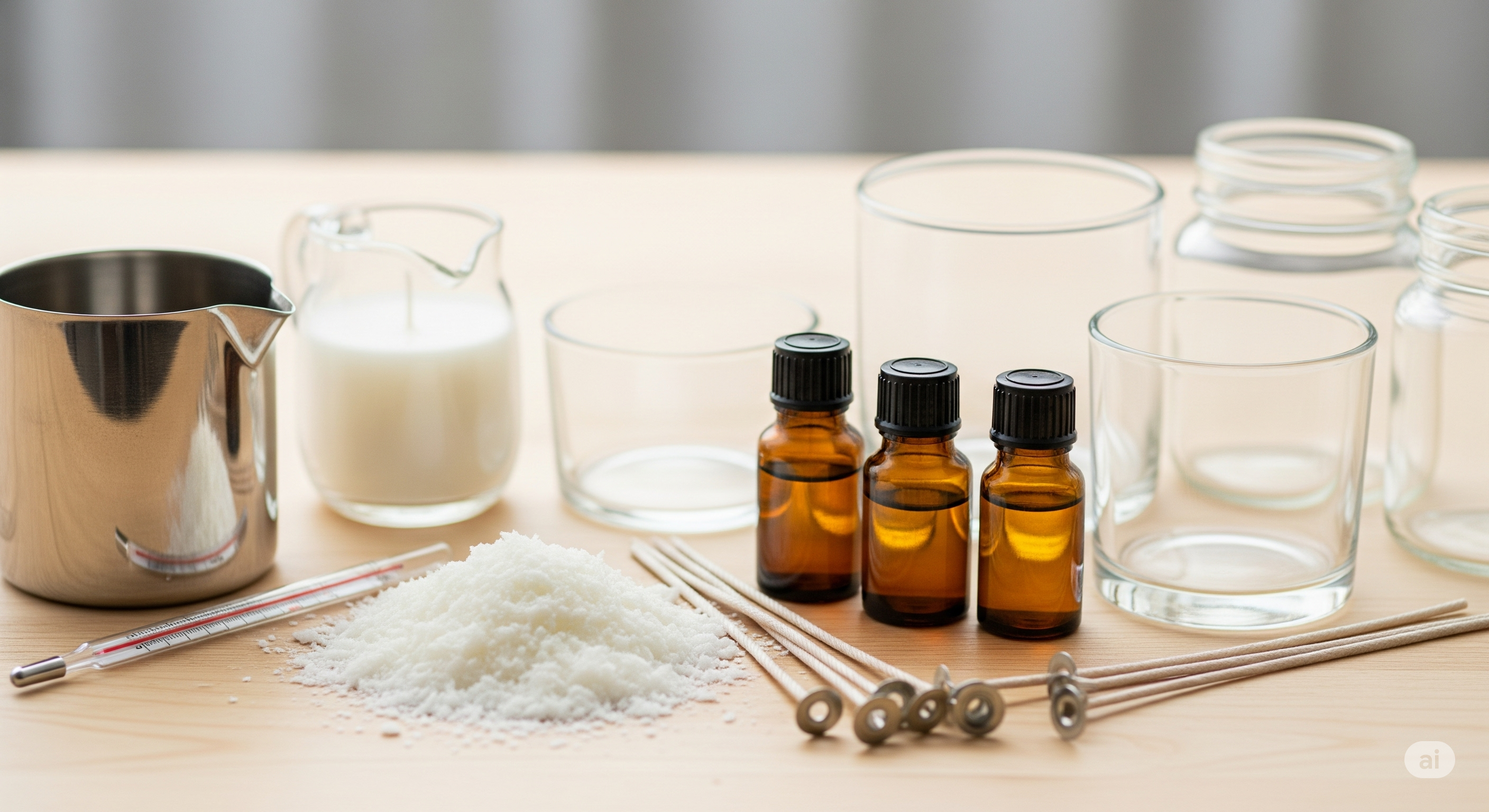 Kit completo per fare candele