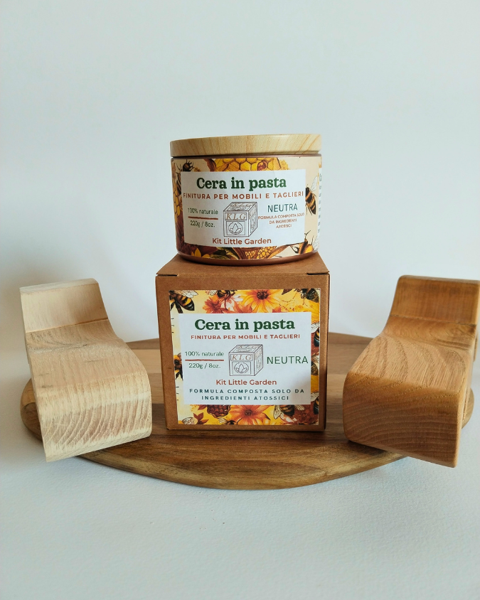 Cera in Pasta Neutra Kit Little Garden