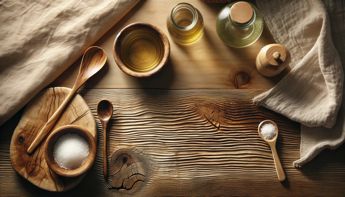Riparazione di legno danneggiato dal calore con metodi naturali