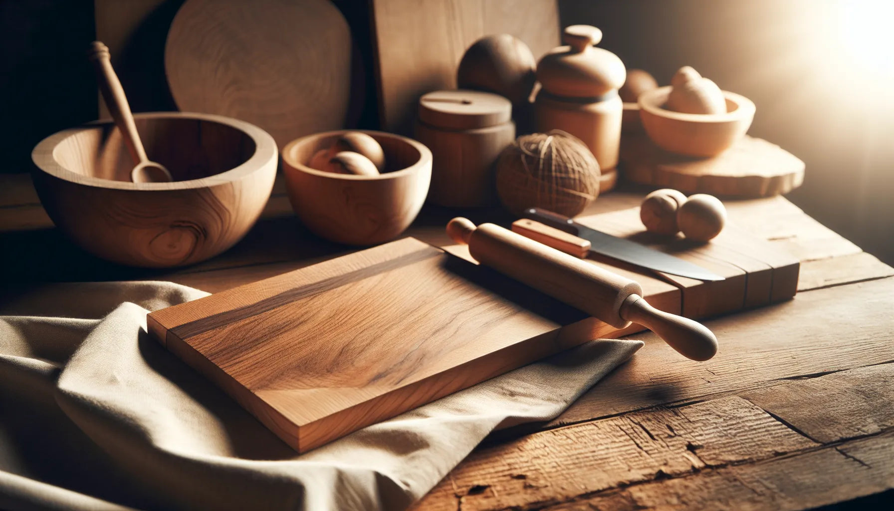 immagine evocativa di superfici in legno naturale con texture e venature