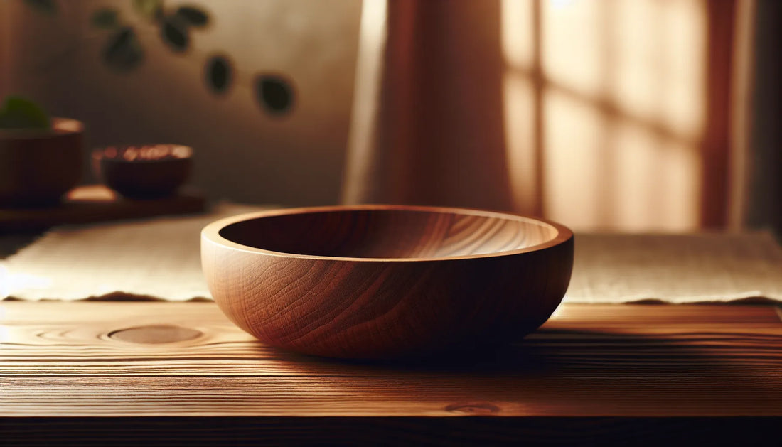 Scena di legno di castagno con texture e venature evidenti, rappresentativa dei tannini e della loro protezione naturale.