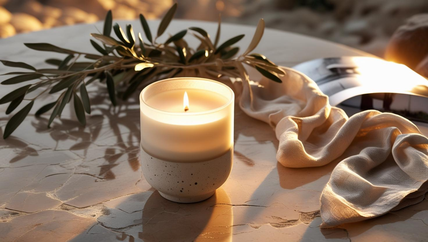 Candele Eleganti Fatte a Mano – Minimalismo e Qualità Made in Italy