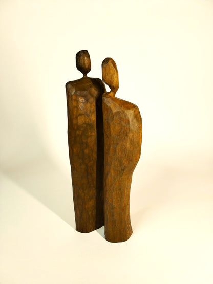 Soul Hugs : Figurines en bois de tilleul sculptées à la main pour célébrer l'amour éternel #03