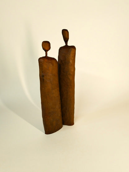 Soul Hugs : Figurines en bois de tilleul sculptées à la main pour célébrer l'amour éternel #01