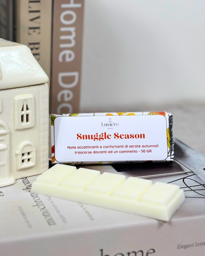 Barretta profumata Snuggle Season - Barretta in cera di cocco naturale per la profumazione della casa