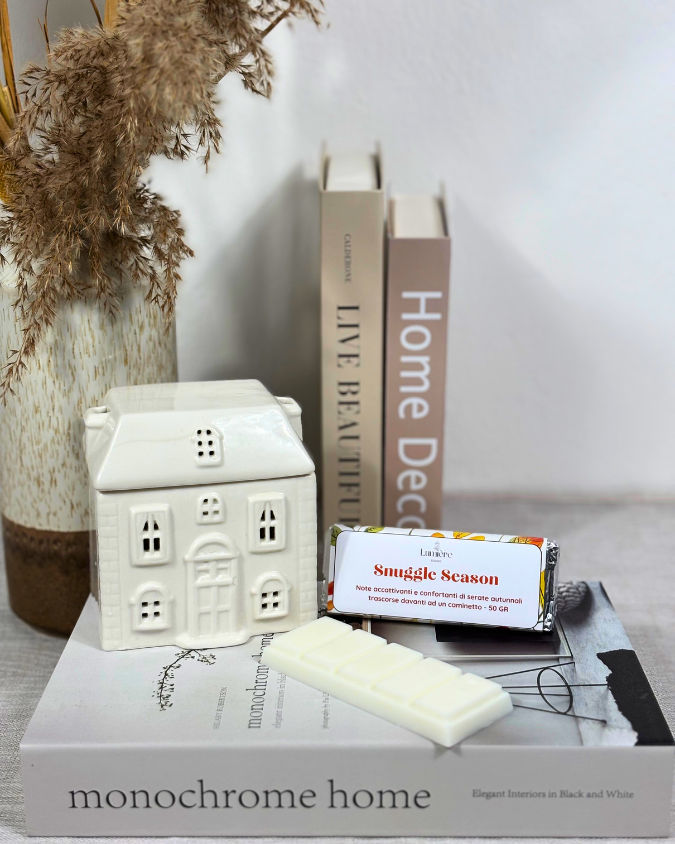 Barretta profumata Snuggle Season - Barretta in cera di cocco naturale per la profumazione della casa