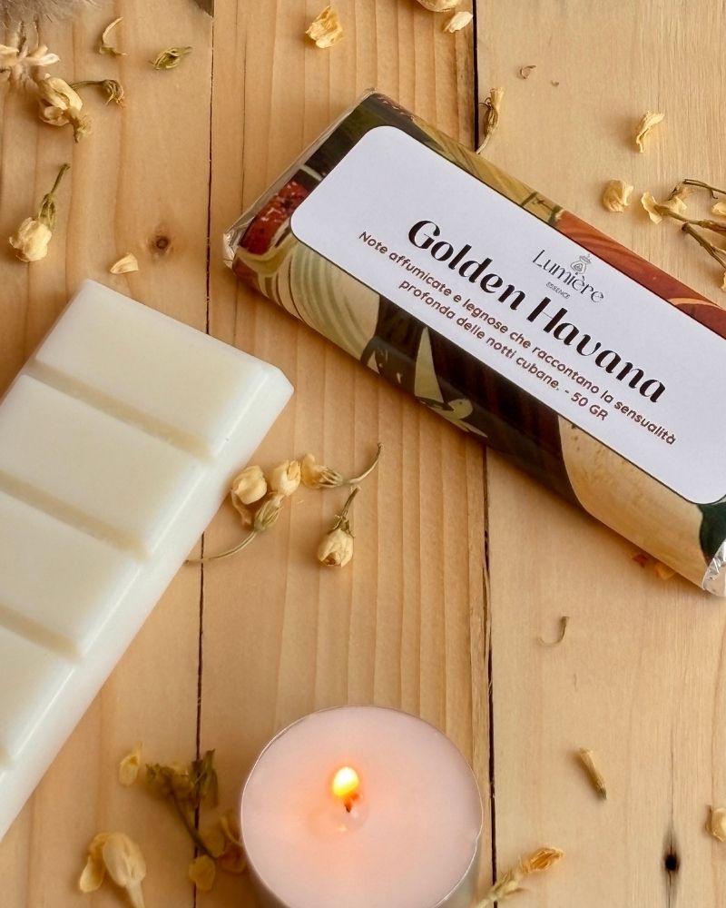 Barretta Golden Havana Lumière Essence in cera di cocco naturale