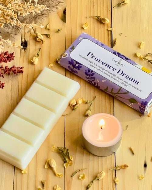 barretta umière essence in cera di cocco naturale per la profumazione di casa in modo pulito e non tossico