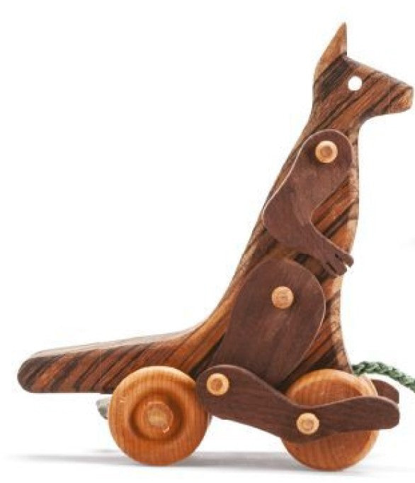 Canguro - Giocattolo in legno