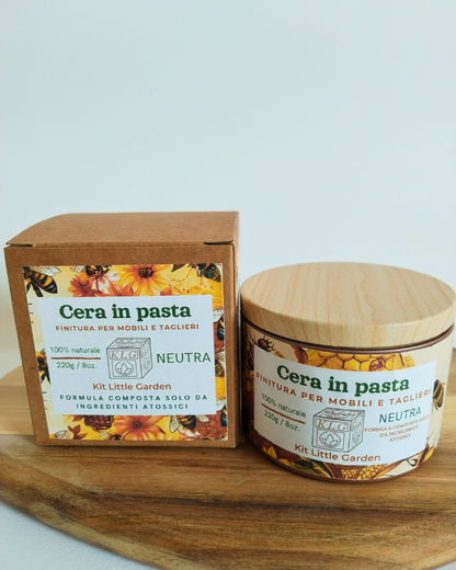 Cera in Pasta Kit Neutra Little Garden