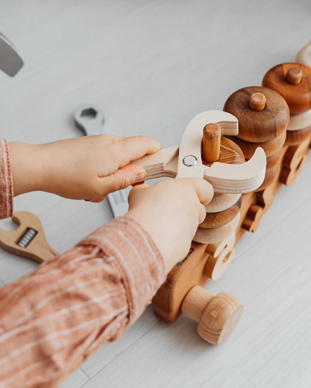 Giocattoli in legno fatti a mano - giocattoli per bambini - idee regalo per bambini - Giocattoli Montessori