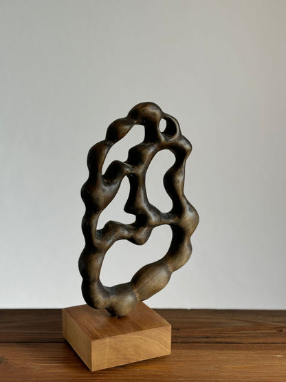 Scultura in legno di Tiglio: Angoscia