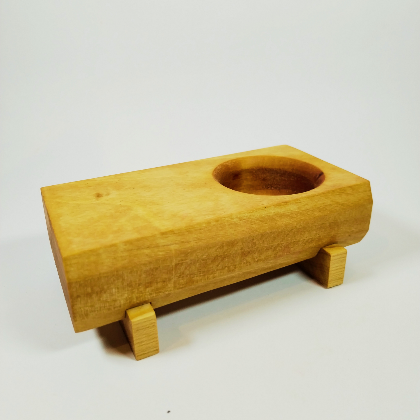 Botanical Prisms in Walnut Wood - Kusamono Toy Pot: a toy that grows with your imagination!