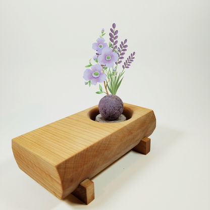 Prismi Botanici in Legno di Tiglio - Kusamono Toy Pot: un giocattolo che cresce con la tua fantasia!