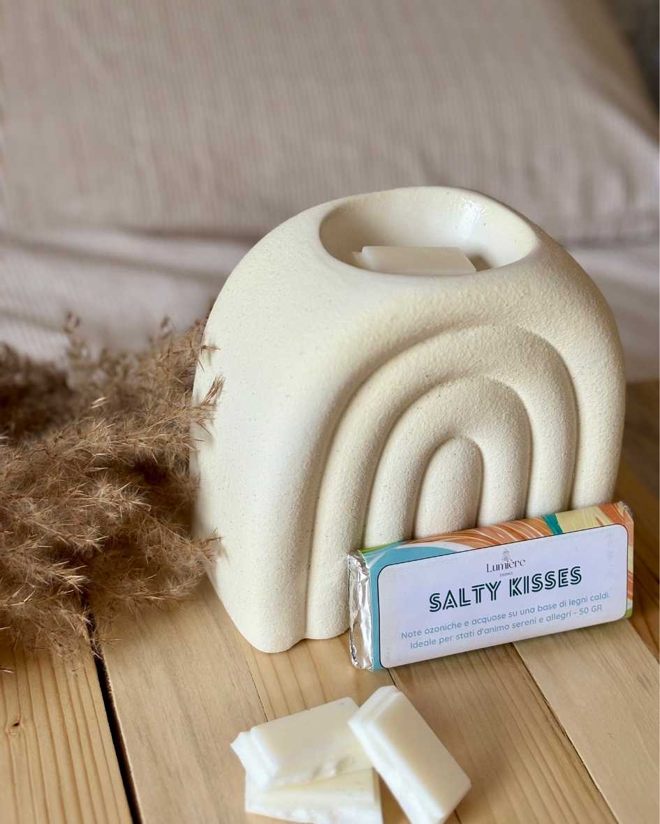 Salty Kisses - Barretta di cera profumata - Lumière Essence- profumazione per la casa fresca e rigenerante