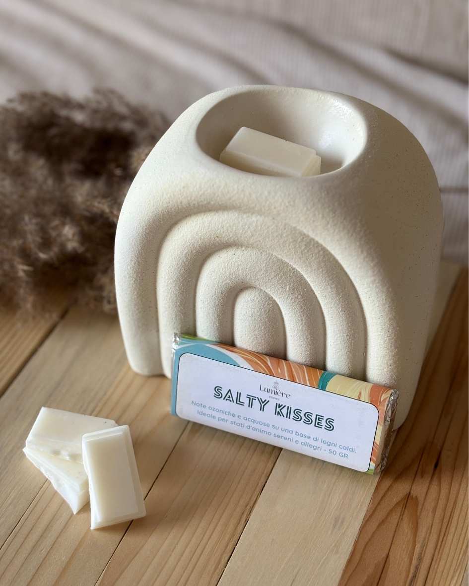 Salty Kisses - Barretta di cera profumata - Lumière Essence- profumazione per la casa fresca e rigenerante