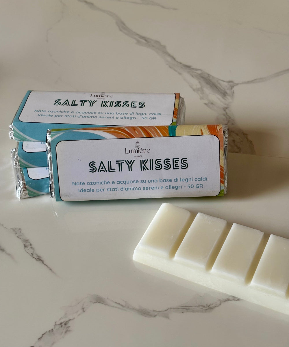 Salty Kisses - Barretta di cera profumata - Lumière Essence- profumazione per la casa fresca e rigenerante