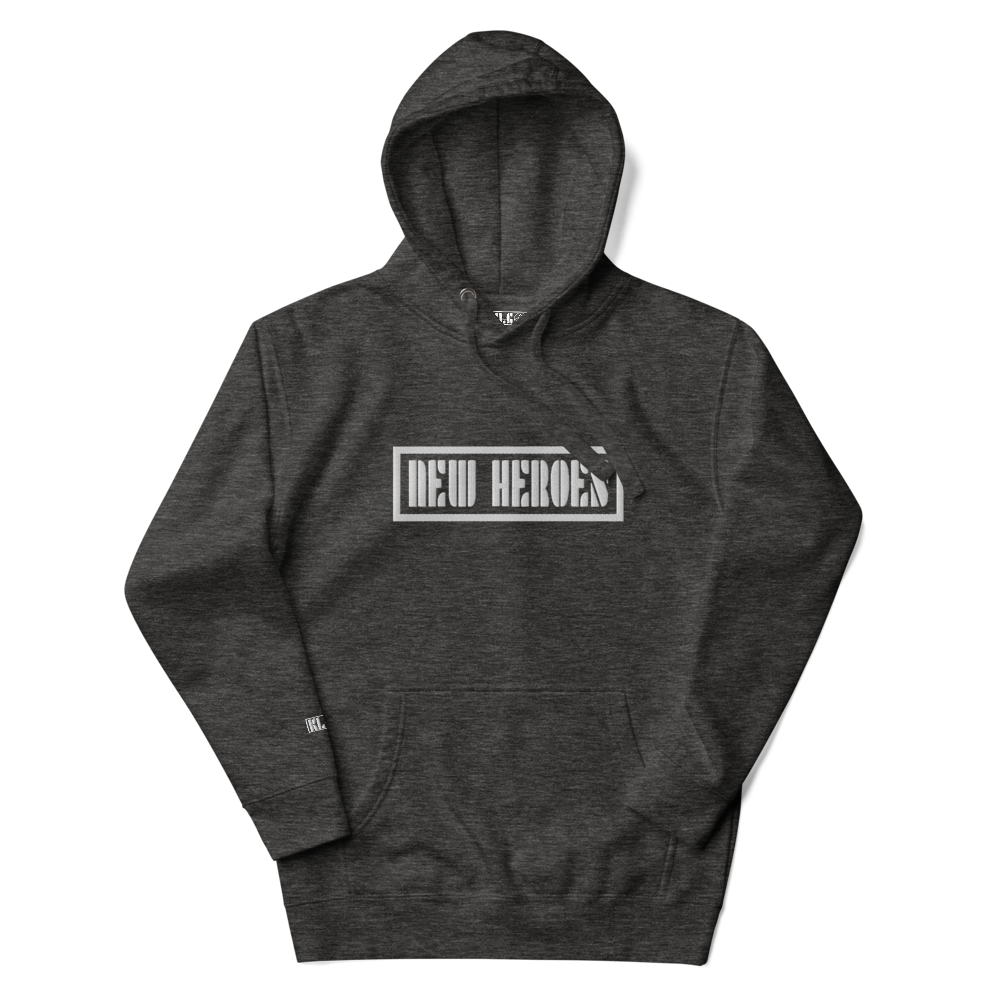 NEW HEROES dark gray hoodie