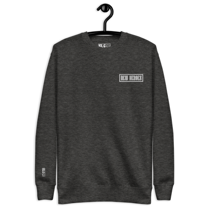 Sweat d'hiver sport gris NEW HEROES