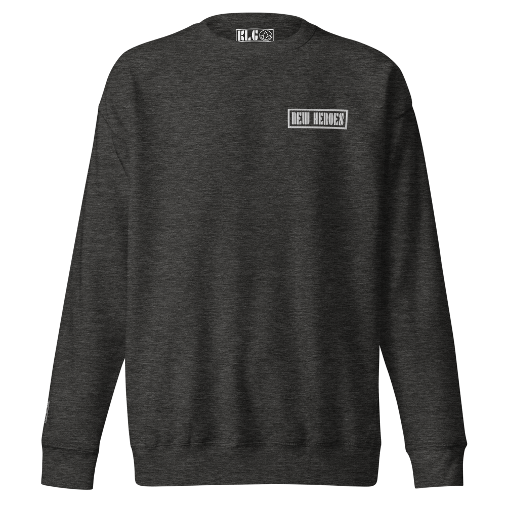 Sweat d'hiver sport gris NEW HEROES